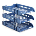 Hochwertiges Büro PS Plastic Desk Organizer 3 -Tier -Dokumentschale